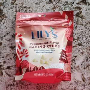 Lily's Baking Chips Peppermint Limited Edition